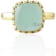 thumbnail image 4 of Anillo de calcedonia aqua, anillo de plata de piedras preciosas, anillo hecho a mano de plata 925, anillo de bisel en zig zag para mujeres, regalo para ella, anillo de piedra de nacimiento, 4 of 5