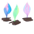 thumbnail image 3 of Simulation Aquatic Plants Leaf, Durable Artificial Aquatic Plants Safe Silicone Non- With Suction Cups For Decoration, 3 of 8