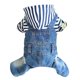 thumbnail image 2 of Dog clothes [跃星辉]清库产品 宠物狗衣服狗狗四脚牛仔连体衣S Anggrek Otros, 2 of 8