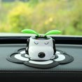 thumbnail image 2 of Automobile Ornament, Cartoon Car Interior Decoration, Solar-powered Swinging Sunflower Plastic Decorative Item, 2 of 4