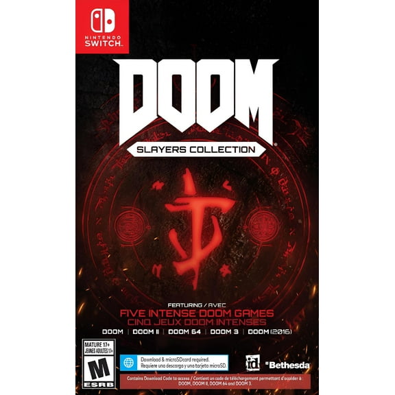 Doom: Slayers Collection, Bethesda Softworks, Nintendo Switch, 093155175761