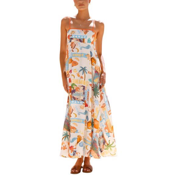 OLOEY womens Maxi Dress, 4