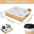 thumbnail image 2 of Couch Cup Holder Practical Sofa Cup Holder with Cell Phone Holder 5 Compartments Couch Drink Holder Removable Couch Caddy Multifunctional Couch Cup Organizer for Snacks Beverage, 2 of 11