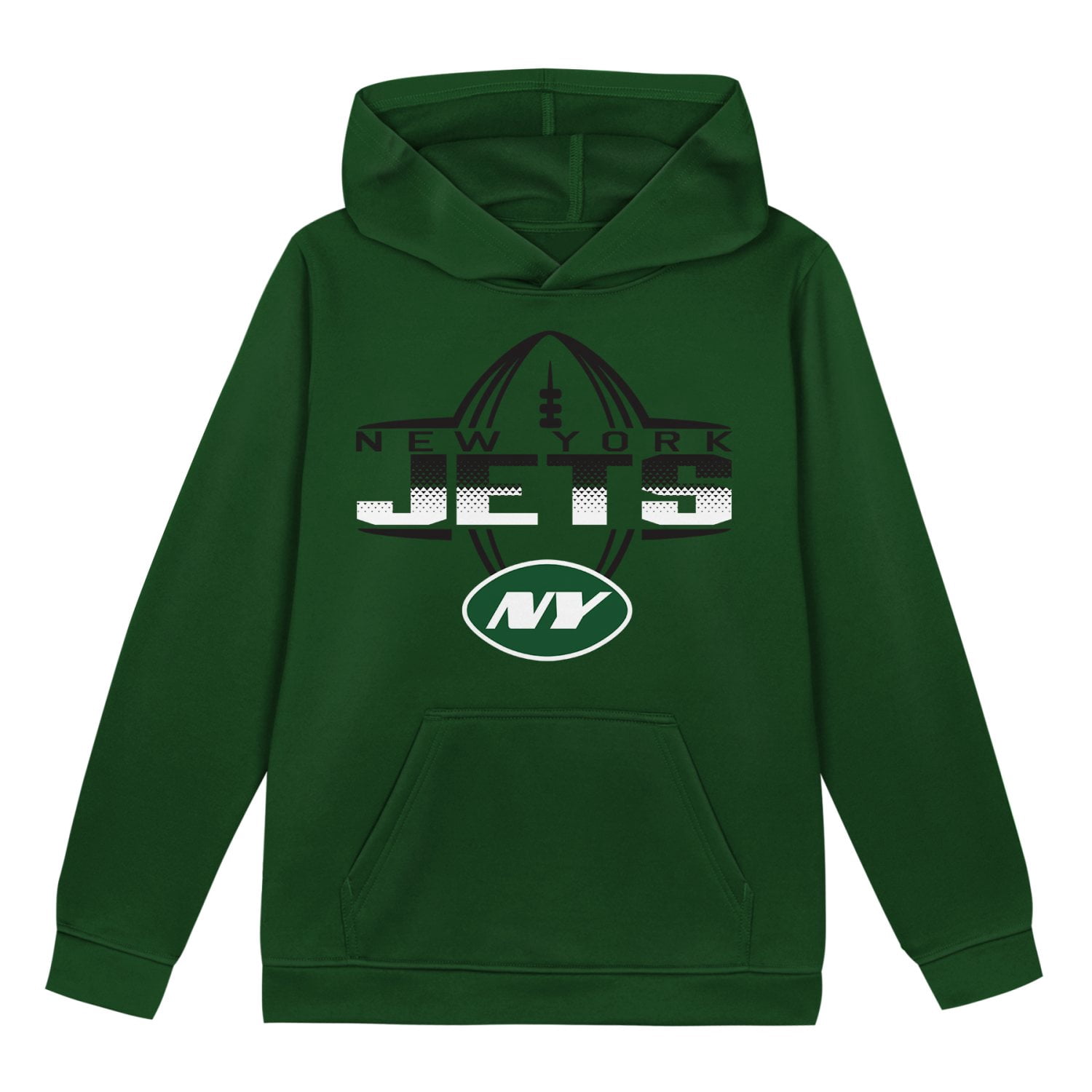 NEW YORK JETS NFL Boys Hoodie Fleece Game Day Fan Apparel