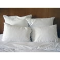 thumbnail image 5 of Jumbo Hypoallergenic Pillow - 20 x 28 Synthetic Down Alternative (Medium Fill) - the Heavenly Down Allergy Pillow By Queen Anne Pillow Co. - High-end Luxury Hotel Pillows, 5 of 5