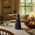 thumbnail image 4 of 8" Halloween Ghost Decorations Metal Candle Holder Tealight Holder Hollow up Decorative Candle Lanterns Farmhouse Tabletop Centerpieces Home Decor Mantel Shelf Displays, 4 of 7