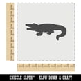 thumbnail image 2 of Alligator Crocodile Solid DIY Cookie Wall Craft Stencil - 9.0 Inch, 2 of 5