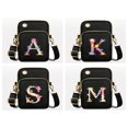 thumbnail image 2 of JUNWELL Letters Flowers Multi-Functional Phone Bag With Sports Arm Strap And Coin Purse - Perfect For Casual Use And Outdoor Activities, 2 of 7