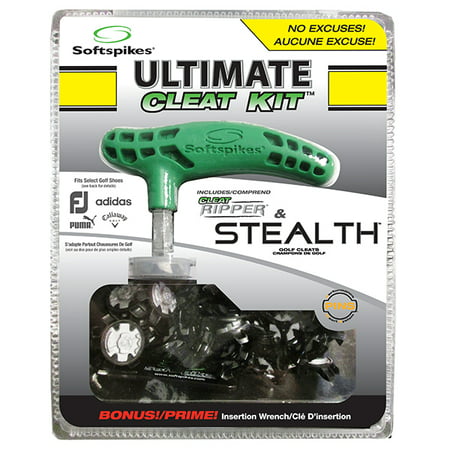 Softspikes Stealth Ultimate Cleat Kit (Best Cleats For Ultimate)