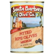Santa Barbara Olive Co. Pitted Ripe Olives Medium - 6 oz