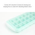 thumbnail image 3 of Silicone Ice Cube Tray Ice Cube Mold Container Frozen Cubes 24 Compartments with Lid for Bars Households Party, 3 of 9