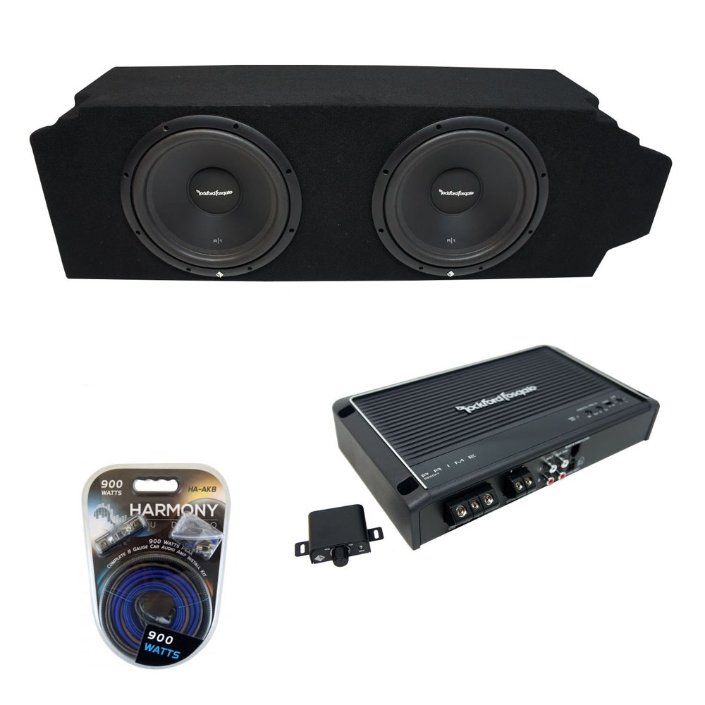 0510 Scion TC Coupe Rockford Prime R1S410 Subwoofer Dual 10" Sub Box