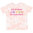 thumbnail image 3 of Inktastic Candy Hearts Ii Girls Toddler T-Shirt, 3 of 5
