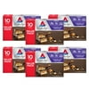 Atkins Endulge Caramel Nut Chew Bar, Dessert Favorite, Low Sugar, Good Source of Fiber, 6/10 Count (Value Pack)
