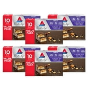Atkins Endulge Caramel Nut Chew Bar, Dessert Favorite, Low Sugar, Good Source of Fiber, 6/10 Count (Value Pack)