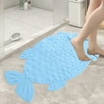 thumbnail image 7 of Usloyux Under $5 Bathroom Mat Anti Slip Shower Mat, Household Bathroom Suction Cup Floor Pad, Massage Foot Mat for Tub Shower, Non Slip Bathroom Rug, 7 of 7