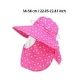 8QIDA Women Summer Sun Hat Women Adjustable Anti Outdoor Riding Large