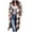 Brown, variant on Meichang Shacket Jacket Women Long Sleeve Flannel Jacket Women Buttons Plaid Cardigan Womens Fall Fashion 2023 Checkered Long Coat Top