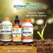 Botanic Choice Mullein Leaf Extract Liquid, Traditional Respiratory & Lung Support Supplements, 1 Fl Oz