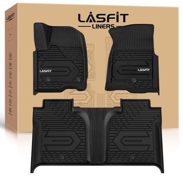 Alfombrillas LASFIT para Chevy Silverado GMC Sierra 1500 2019-2025