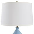 thumbnail image 6 of Bowery Hill Contemporary 26"H x 15"W x 15"D Ceramic Table Lamp in Blue, 6 of 6