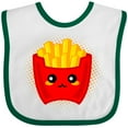 thumbnail image 3 of Inktastic French Fries Funny Food Boys or Girls Baby Bib, 3 of 4