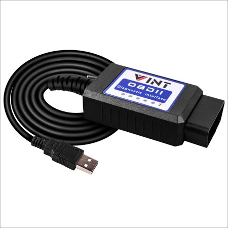 FORScan OBD2 Adapter, VINT-TT55502 ELMconfig ELM327 modified For all Windows compatible with Ford