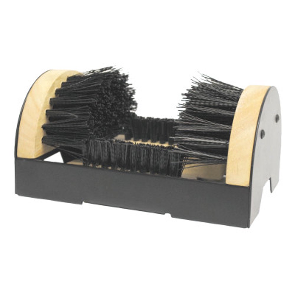 boot cleaning brush stand