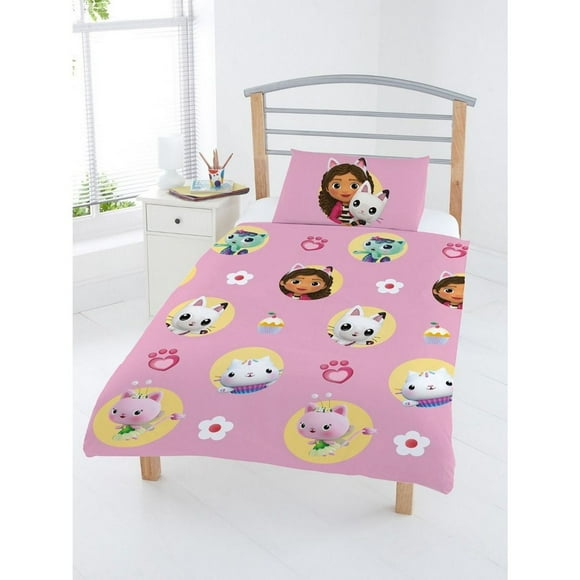 Gabbys Dollhouse Ensemble de Housse de Couette Friends