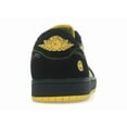 thumbnail image 4 of Jordan Men's 1 Retro Low OG Quai 54 Black Tour Yellow Red Shoes, from StockX, 4 of 5