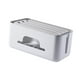 thumbnail image 4 of Caja de gestión de cables, tapa de regleta, organizador de cables para oficina Blanco, 4 of 9