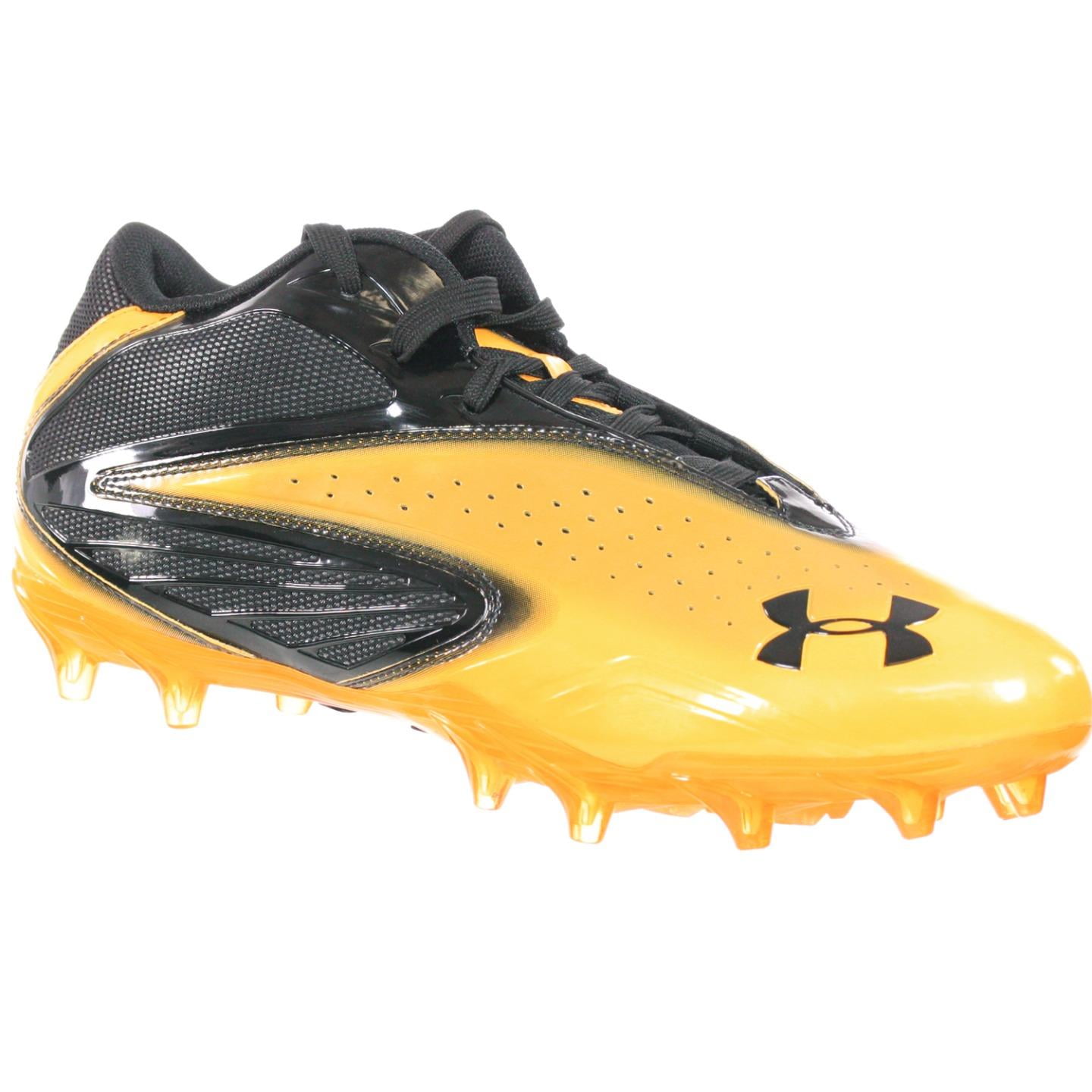 yellow under armour cleats