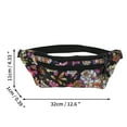 thumbnail image 3 of Ofertas Únicas 1 Pc Riñonera Multicolor de Flores para Exterior, 3 of 6