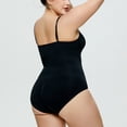 thumbnail image 6 of HESHPAWS Women's Bodysuit for Women Tummy Control Shapewear Sexy Sculpting Body Shaper Seamless Shaping One-piece, 6 of 7