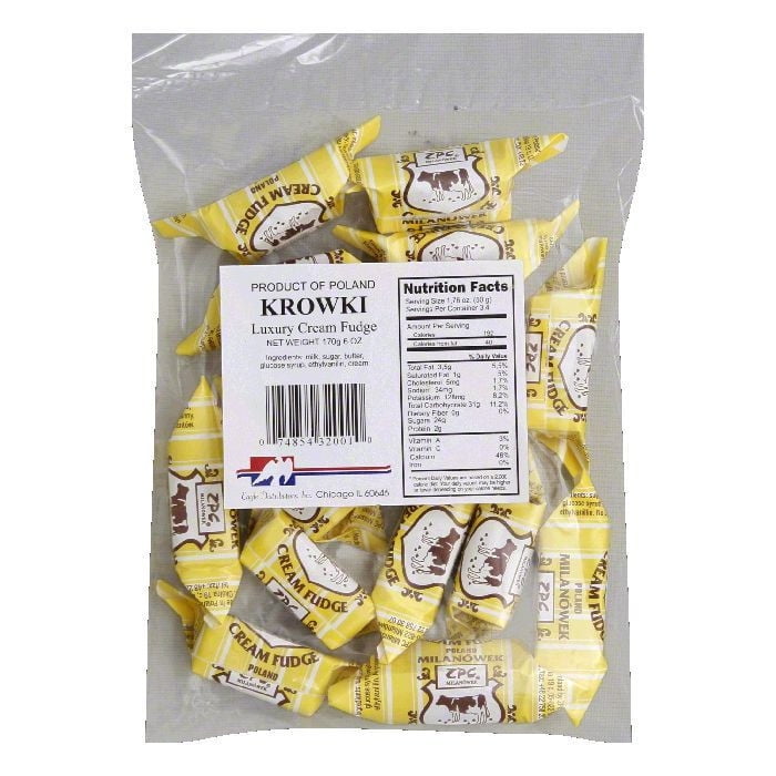 Eagle Candy Cream Fudge, 6 OZ (Pack of 18) by EAGLE DISTRIBUTORS INC