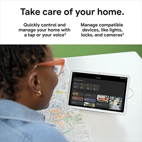 Google Pixel Tablet - Tablet - Android - 256 GB UFS card - 10.95" (2560 x 1600) - porcelain - with Charging Speaker Dock
