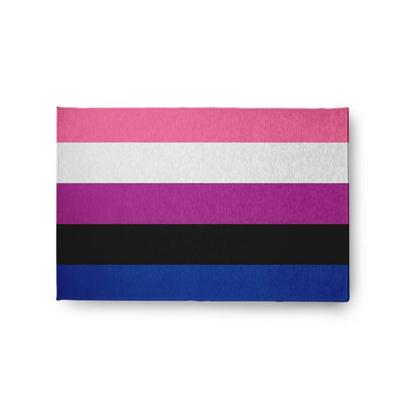 Simply Daisy 2' x 3' Genderfluid Chenille Rug