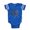 Royal Blue, variant on CafePress - FIN Score Baseball Player - Cute Infant Baby Football Bodysuit