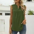 thumbnail image 2 of BLVB Tank Tops for Women V Neck Lace Trim Sleeveless Shirts Casual Loose Summer Beach Blouse Tees, 2 of 5