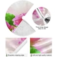 thumbnail image 2 of FMSHPON Mother's Day Art Flower Xmas Christmas Tree Skirt Stand Mat for Holiday Party Decoration Indoor Outdoor 48 inches, 2 of 6