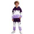 thumbnail image 4 of IWRICH Boys Ice Cream Drip Printed Hoodies Long Sleeve Cute Hoodies Sweatshirts Pullover with Pockets,Size 1-14 Years, 4 of 4