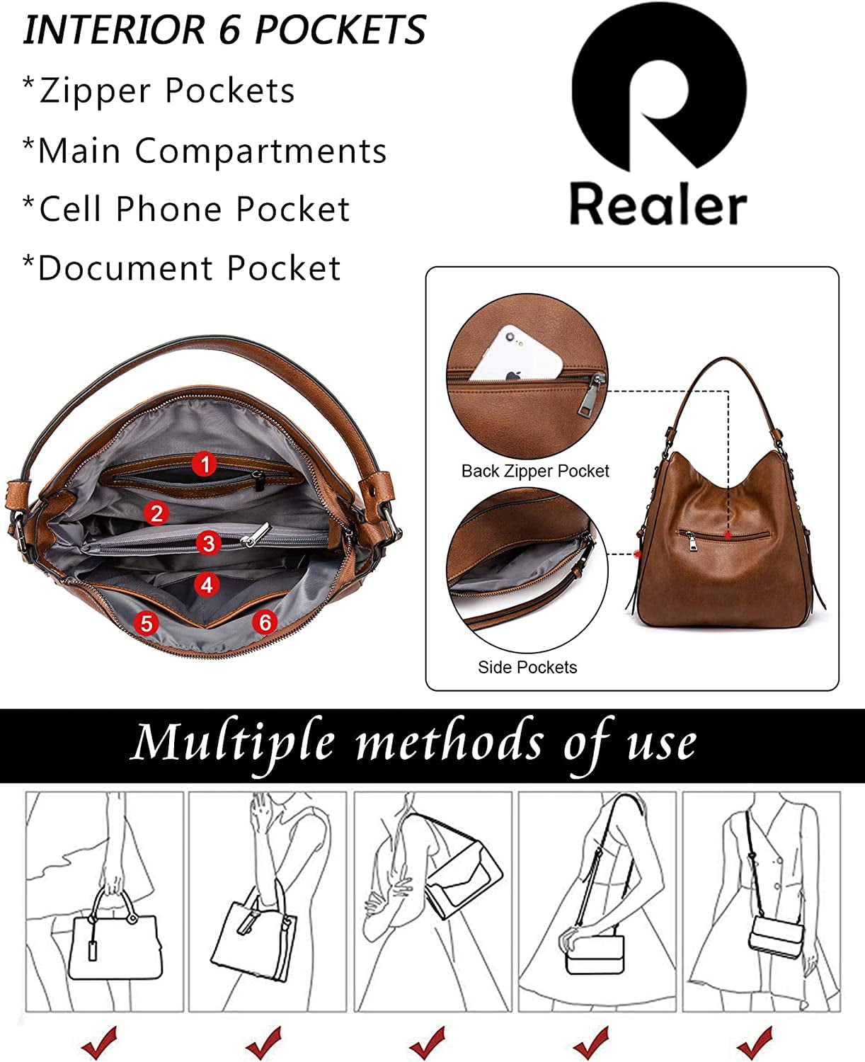 Realer crossbody bag sale