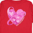 thumbnail image 4 of Inktastic Breast Cancer Awareness Pink Ribbon Around Heart Boys or Girls Long Sleeve Toddler T-Shirt, 4 of 5