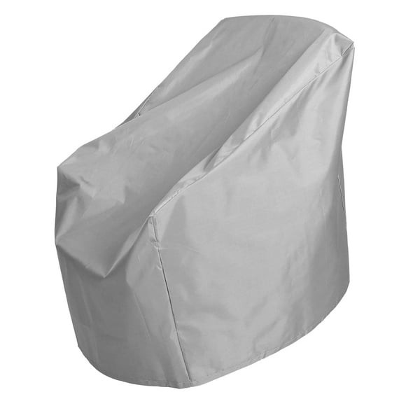 EcoNesxp 60x55x63cm Boat Seat Cover Outdoor Waterproof Captain Chair Protective Cover Fabric Captain Chair Cover Marine Seat Cover for Boat Kayak Grey 210d