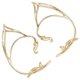 thumbnail image 5 of 1 Pair Cuff Earrings Women Ear Cuffs Earrings Elegant Ear Cuff Wrap Around Earrings, 5 of 5