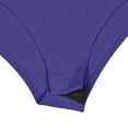 thumbnail image 5 of ACTIVE UNIFORMS Bodysuit For Women's Short Sleeve Round Neck Body Suit Breathable Cotton Stretch (Purple, Large), 5 of 6
