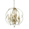 thumbnail image 4 of Ella 2 Tier - 9 Light Chandelier in White Gold, 4 of 10