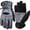 Grey, variant on Unisex Cowhide Leather Work Gloves Heavy Duty Hand Protection for Gardening Welding Construction Chainsaw Operations