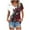 Multicolor-43, variant on STETMN Womens Summer Tops Floral Print Short Sleeve Blouses Trendy Casual Loose Fit Vacation Tee