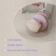 thumbnail image 4 of Makeup Brush Holder Makeup Brush Organizer with 2 Slot, 3-Layer Rotating Cosmetic Organizer, Desktop Makeup Box, 4 of 5